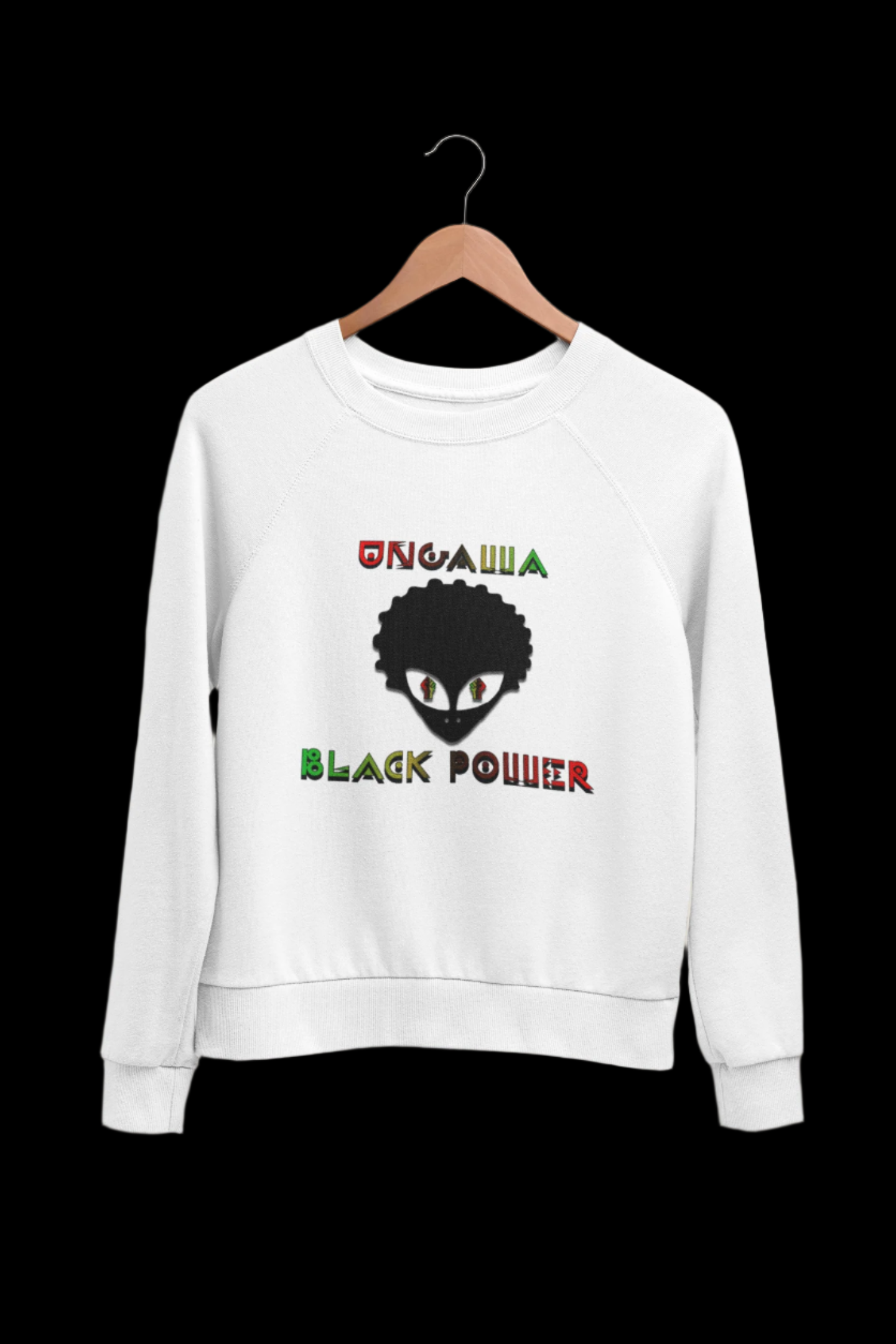 UNGAWA BLACK POWER SWEATSHIRT
