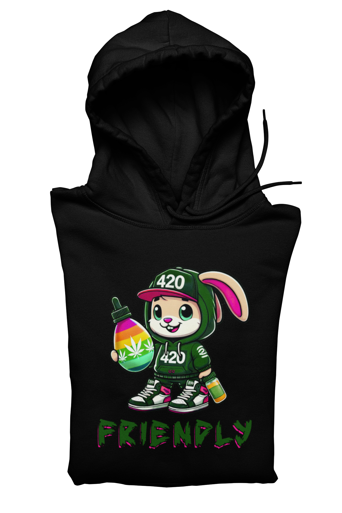 FRIENDLY 420 Bunny Hoodie