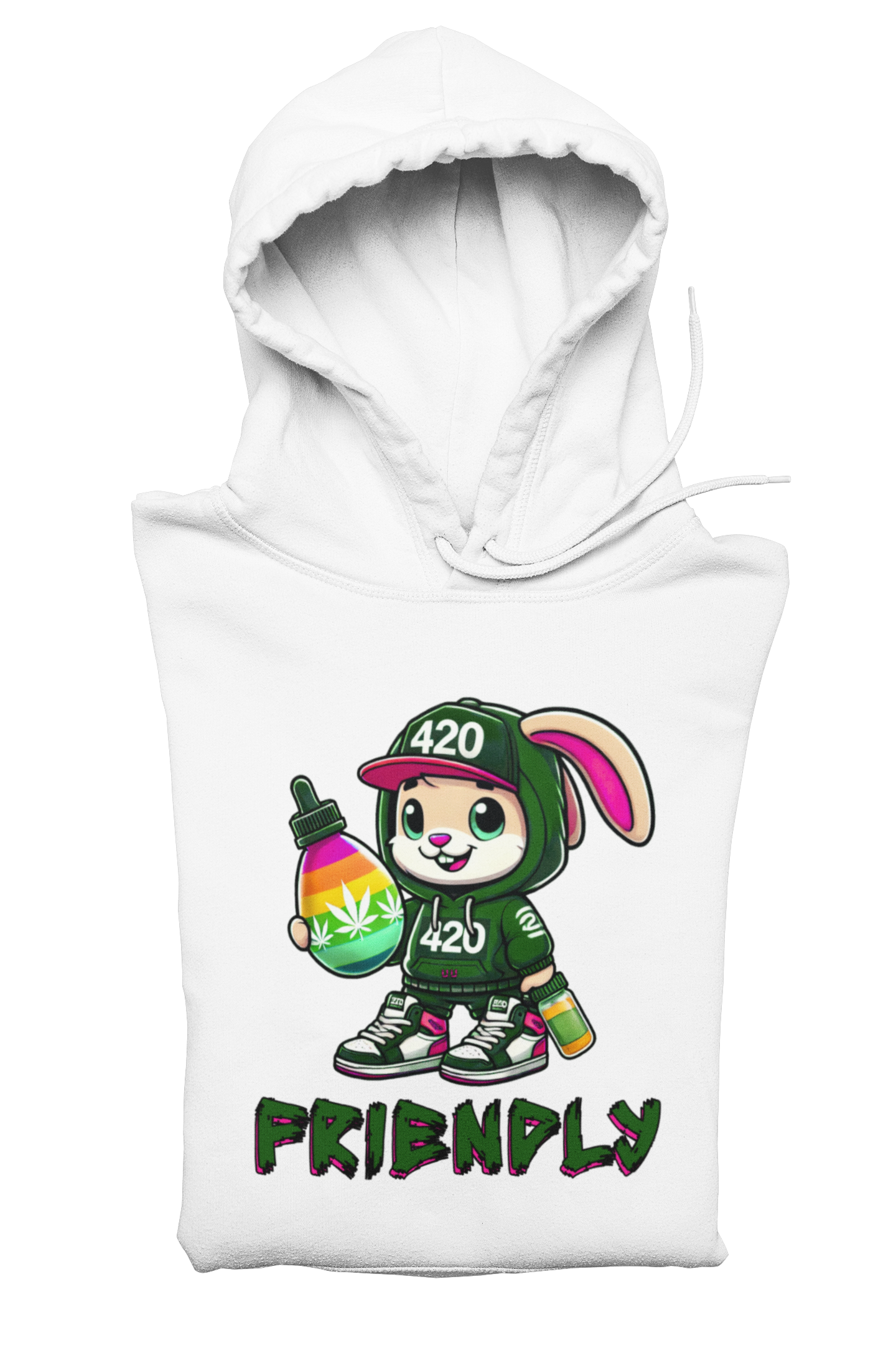 FRIENDLY 420 Bunny Hoodie