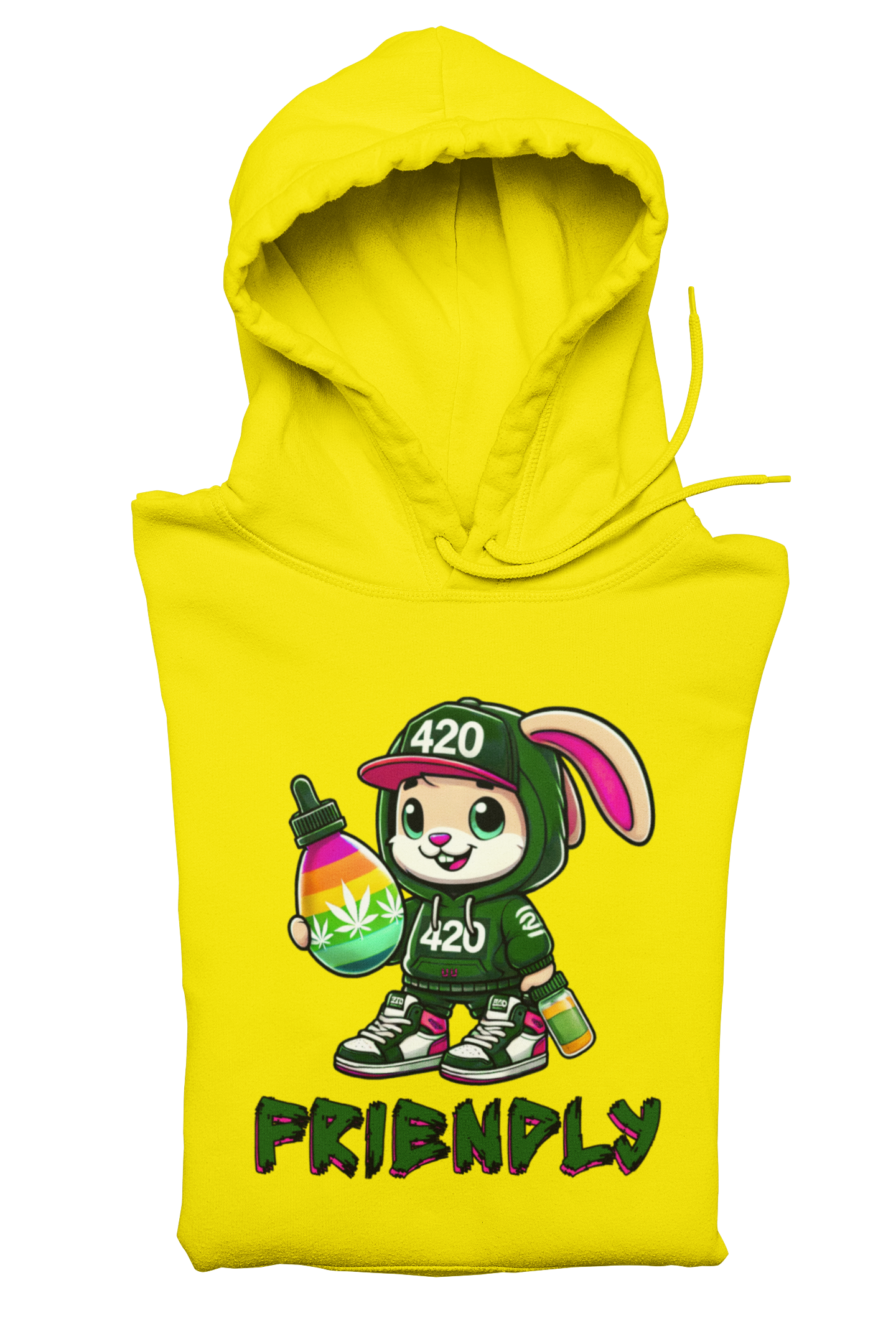 FRIENDLY 420 Bunny Hoodie