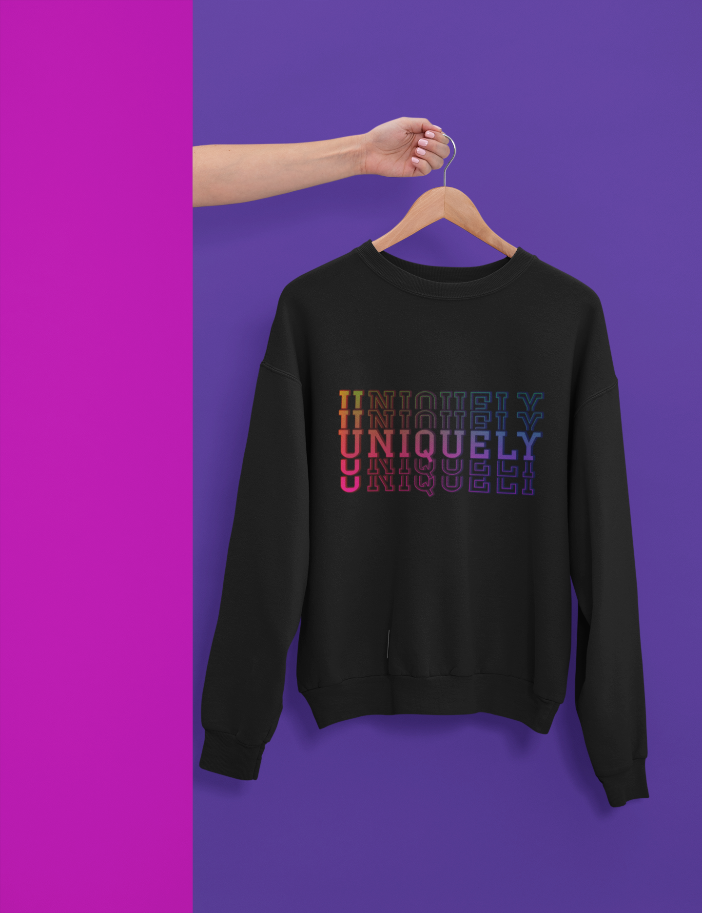 Uniquely Unidentified Basic Crewneck