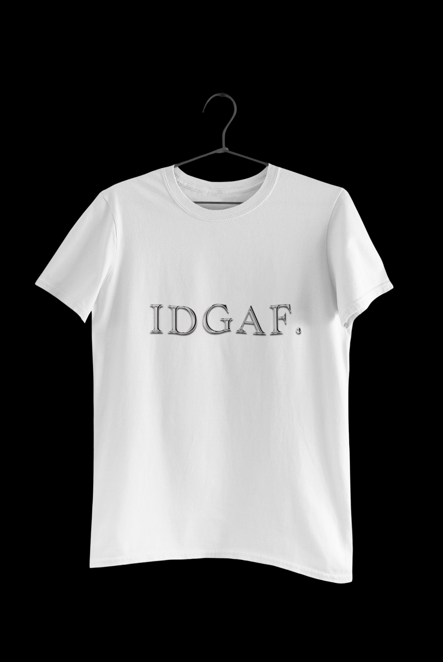 IDGAF. Basic Tee