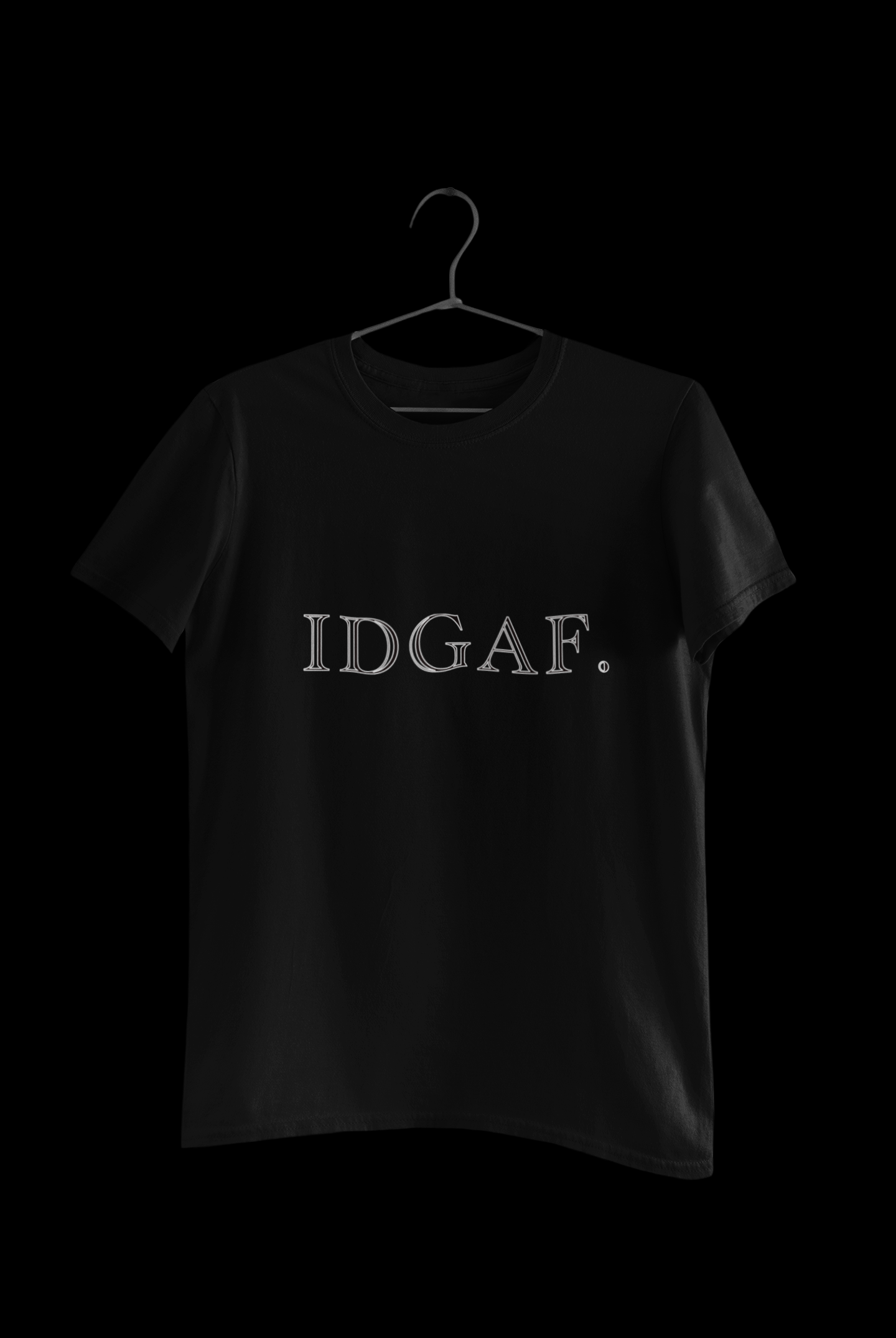 IDGAF. Basic Tee