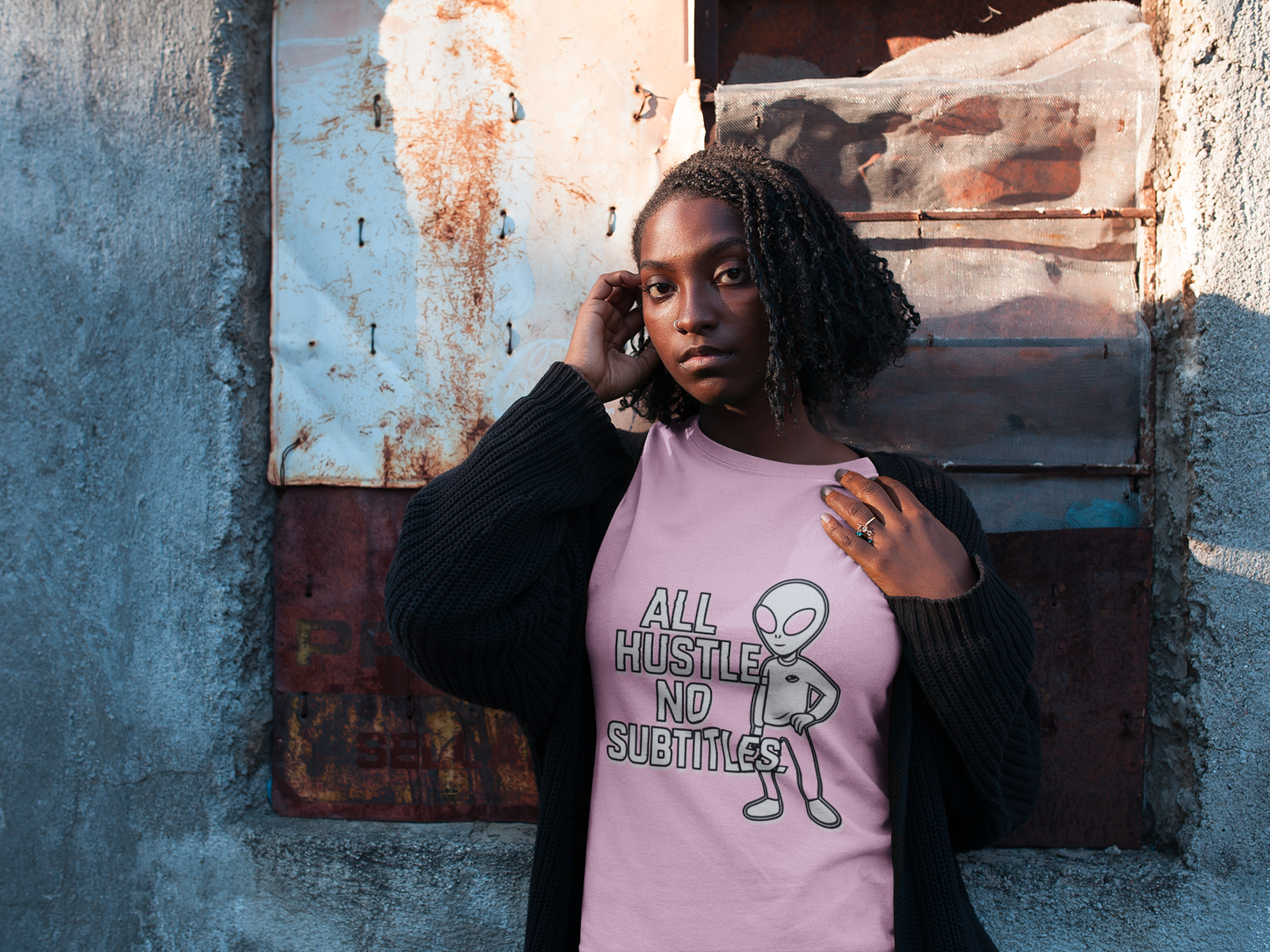 All Hustle No Subtitles Tee